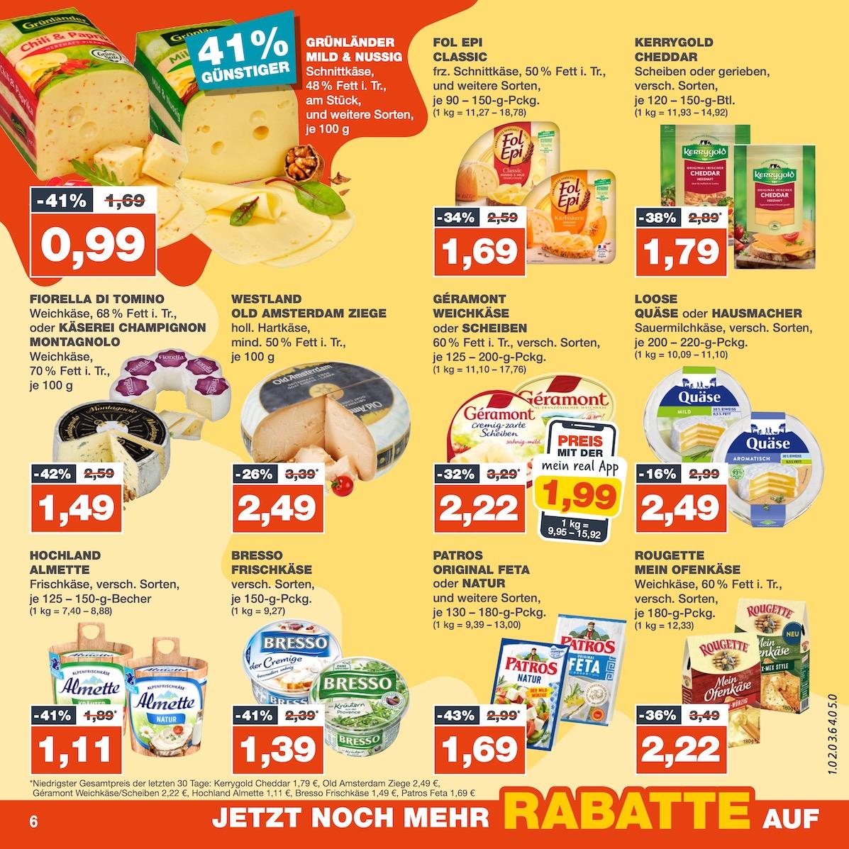 Real Aktueller Prospekt ab Montag Seite 6