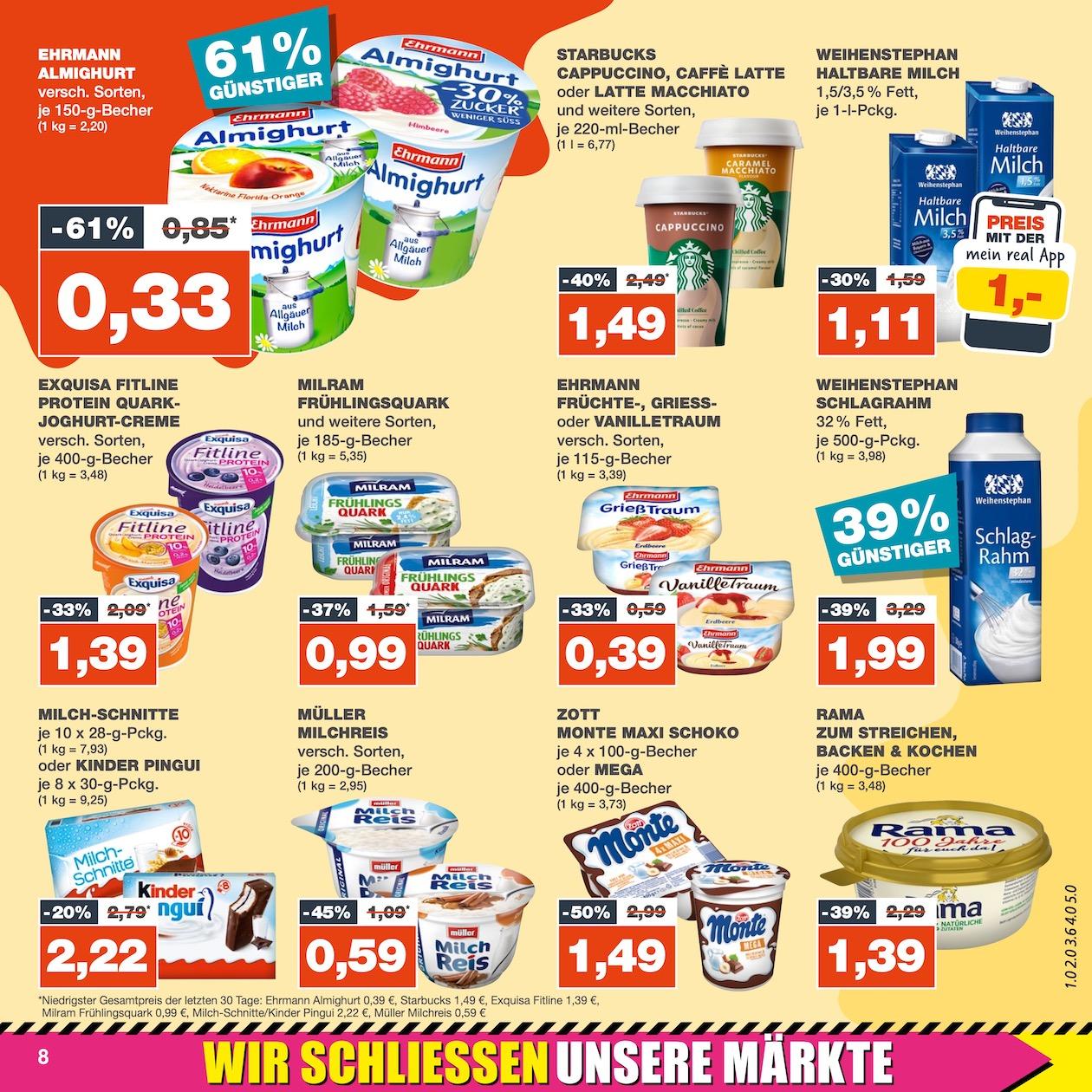 Real Aktueller Prospekt ab Montag Seite 8