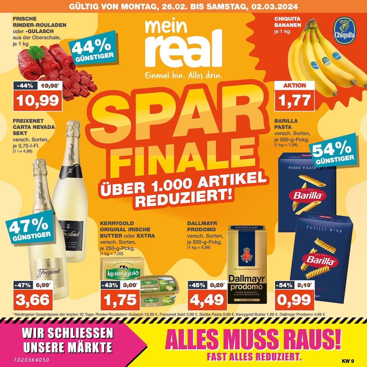 Page 1 of leaflet Aktueller Prospekt ab Montag