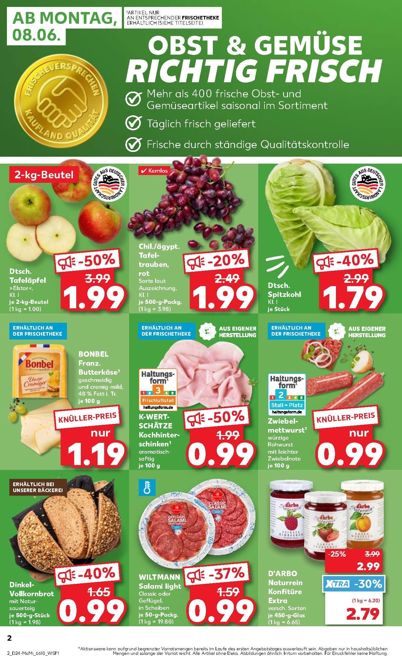 Kaufland Aktueller Prospekt ab Montag Seite 2