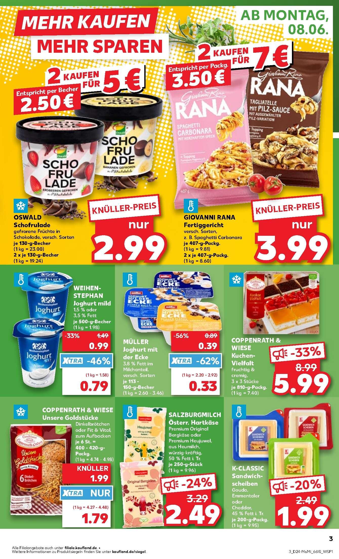 Kaufland Aktueller Prospekt ab Montag Seite 3