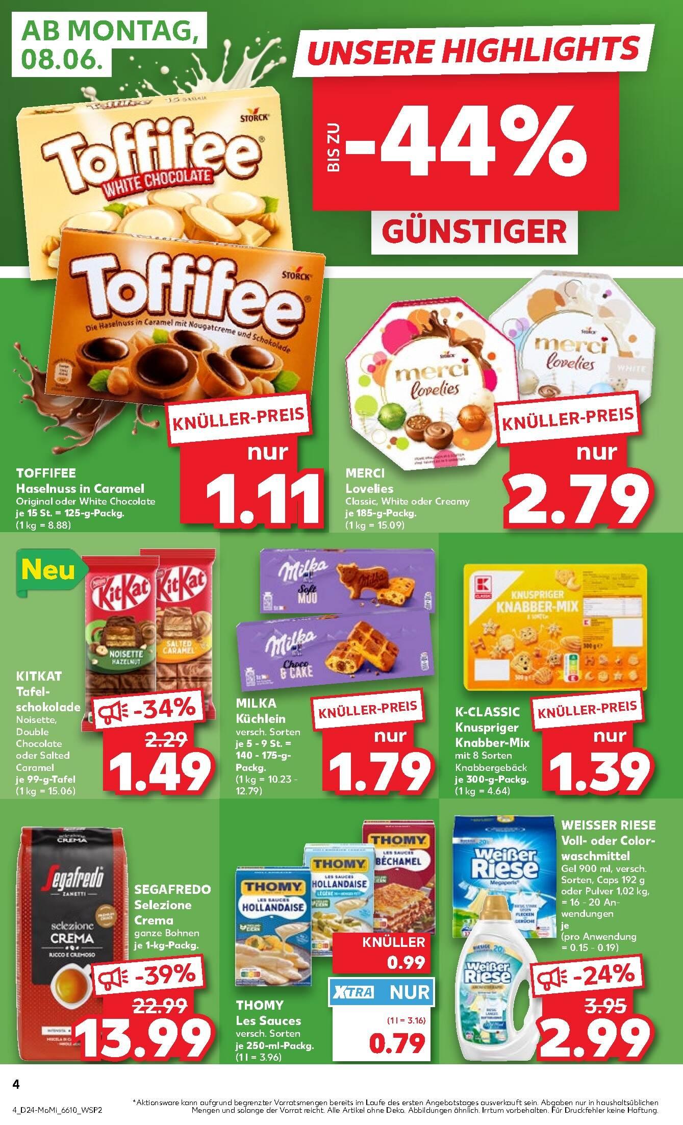 Kaufland Aktueller Prospekt ab Montag Seite 4