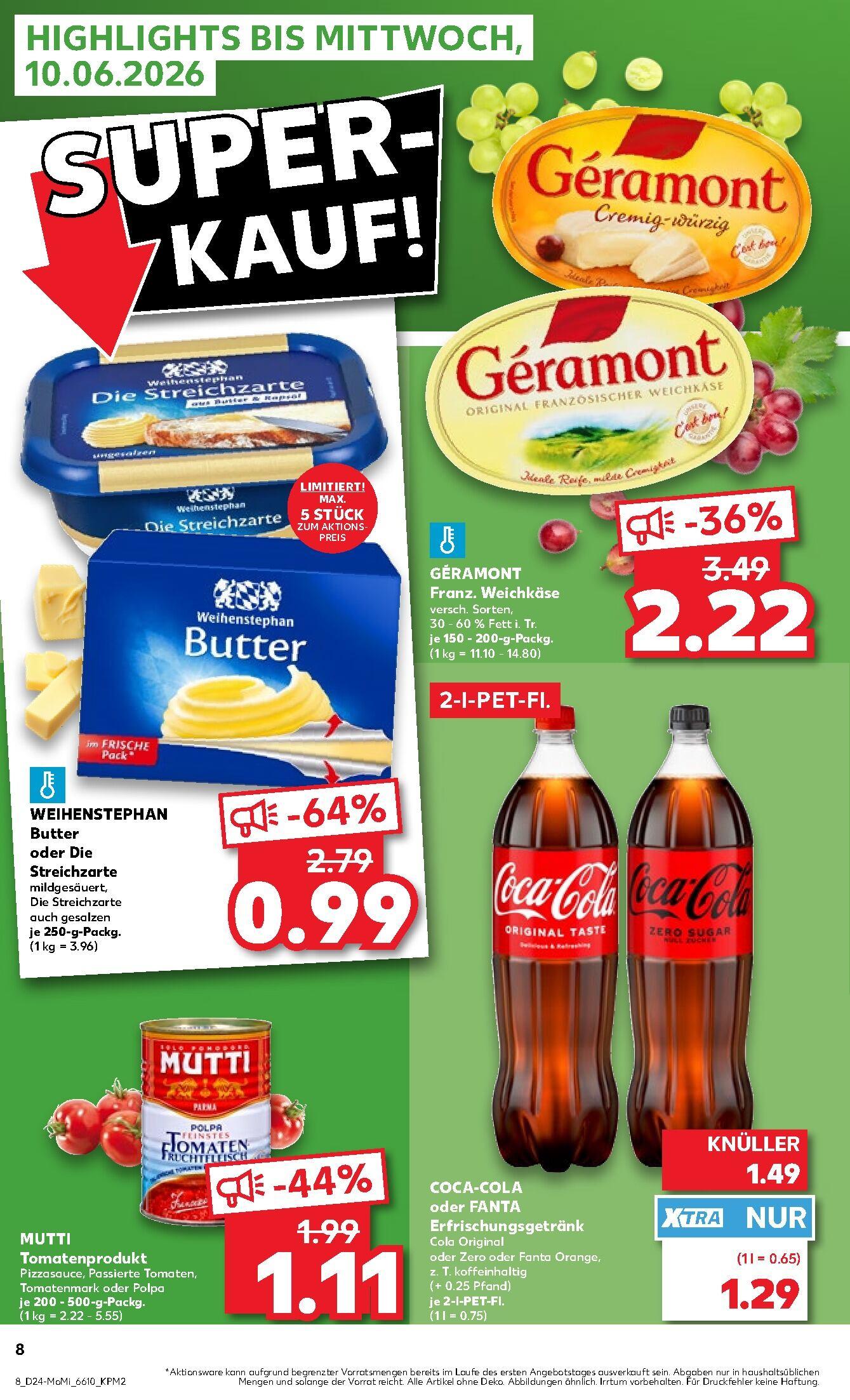 Kaufland Aktueller Prospekt ab Montag Seite 8