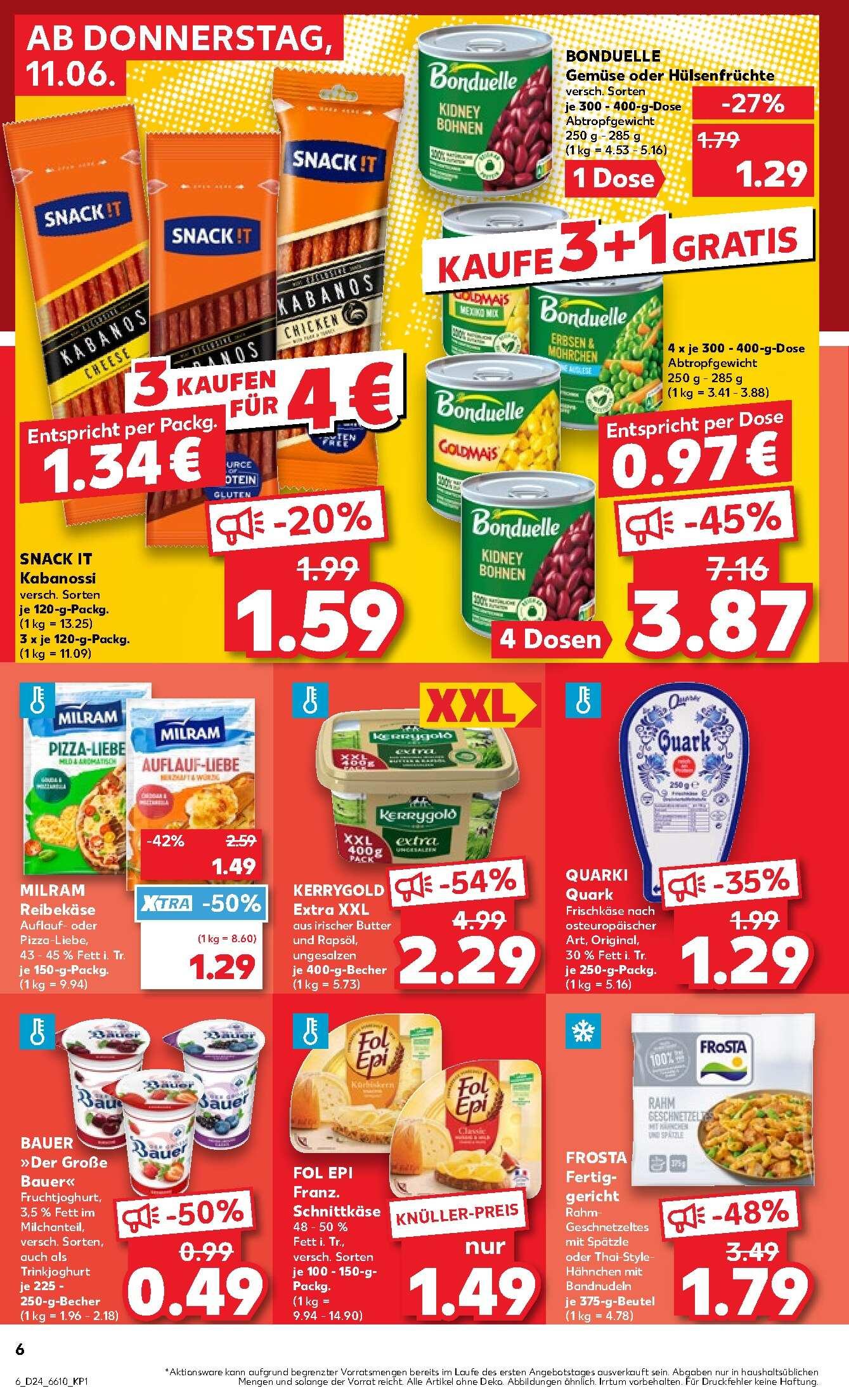 Kaufland Aktueller Prospekt ab Donnerstag Seite 6