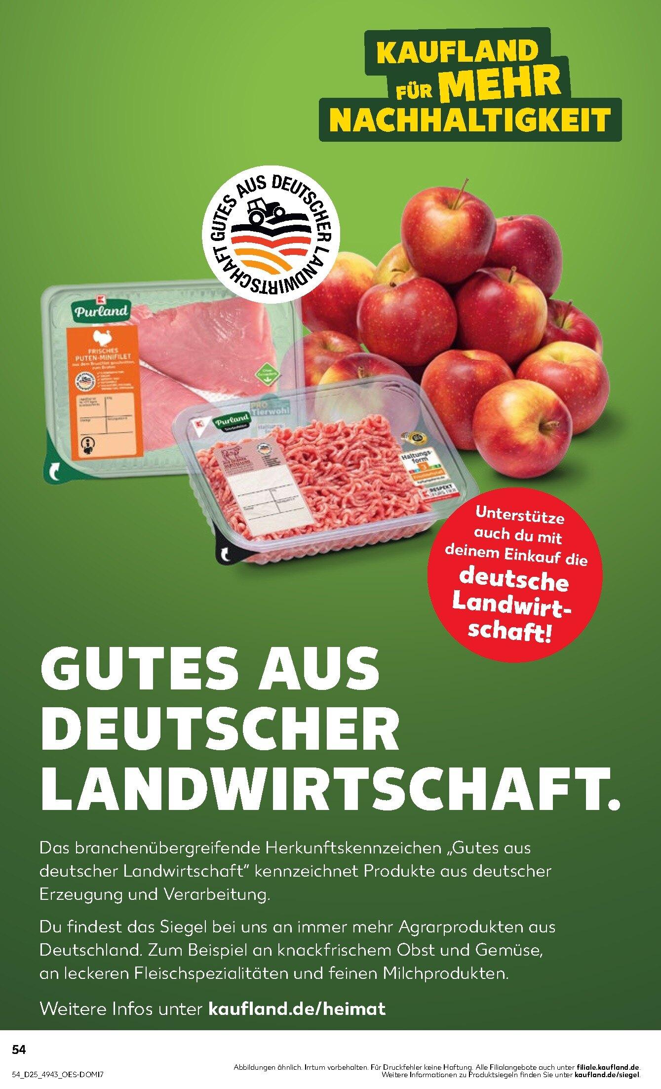 Kaufland Aktueller Prospekt ab Donnerstag Seite 54