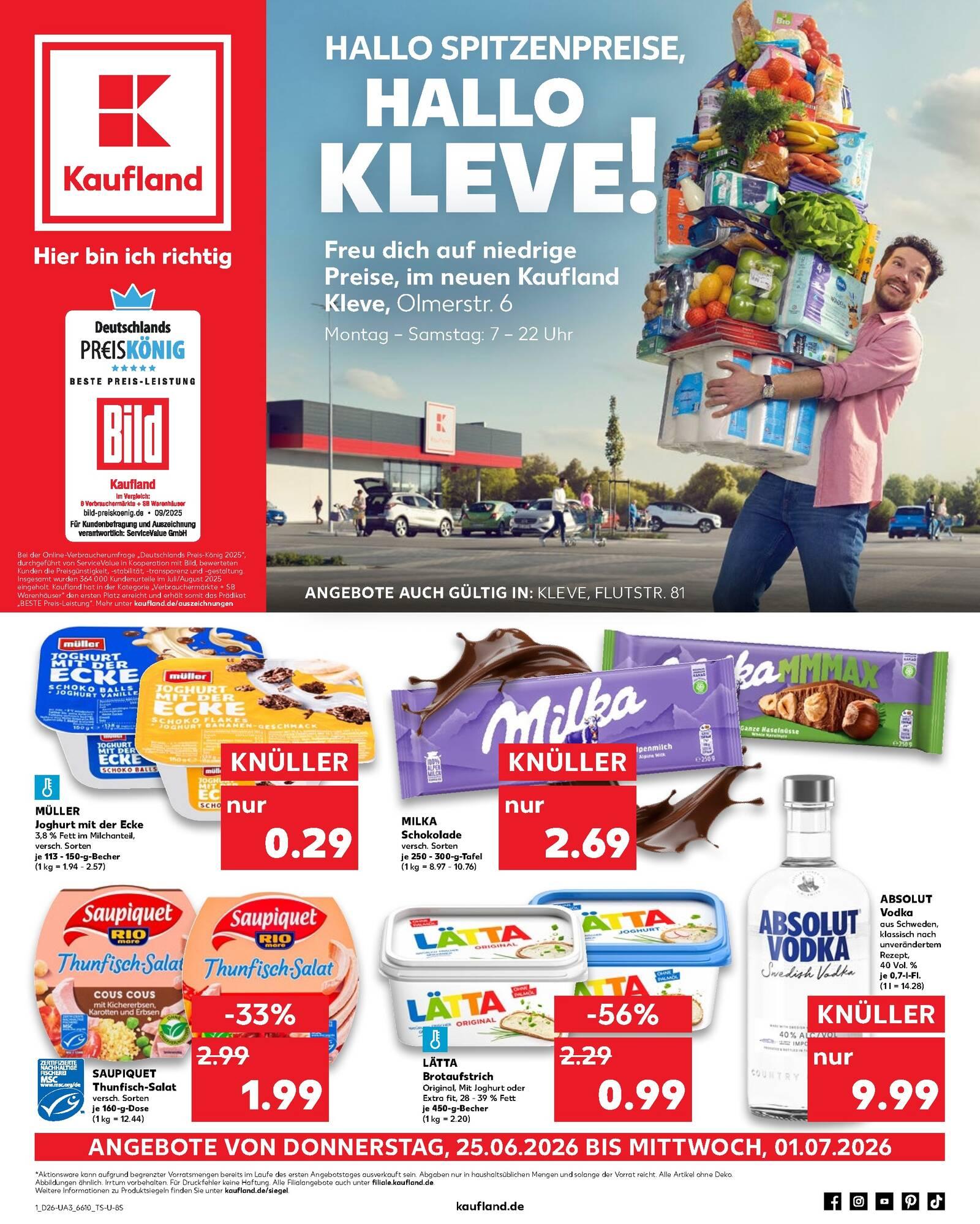 Kaufland Aktueller Prospekt ab Donnerstag Seite 1