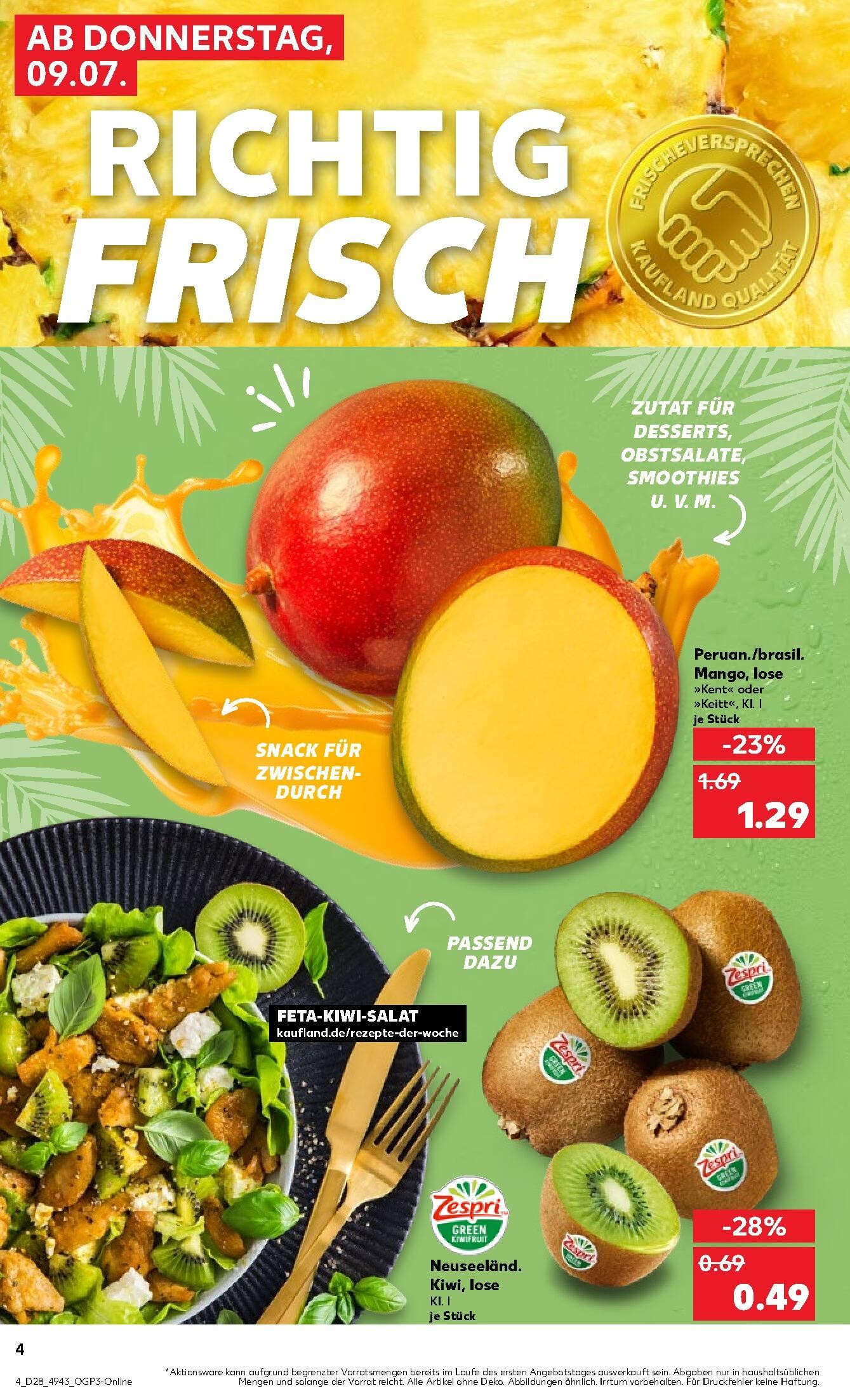 Kaufland Aktueller Prospekt ab Donnerstag Seite 4