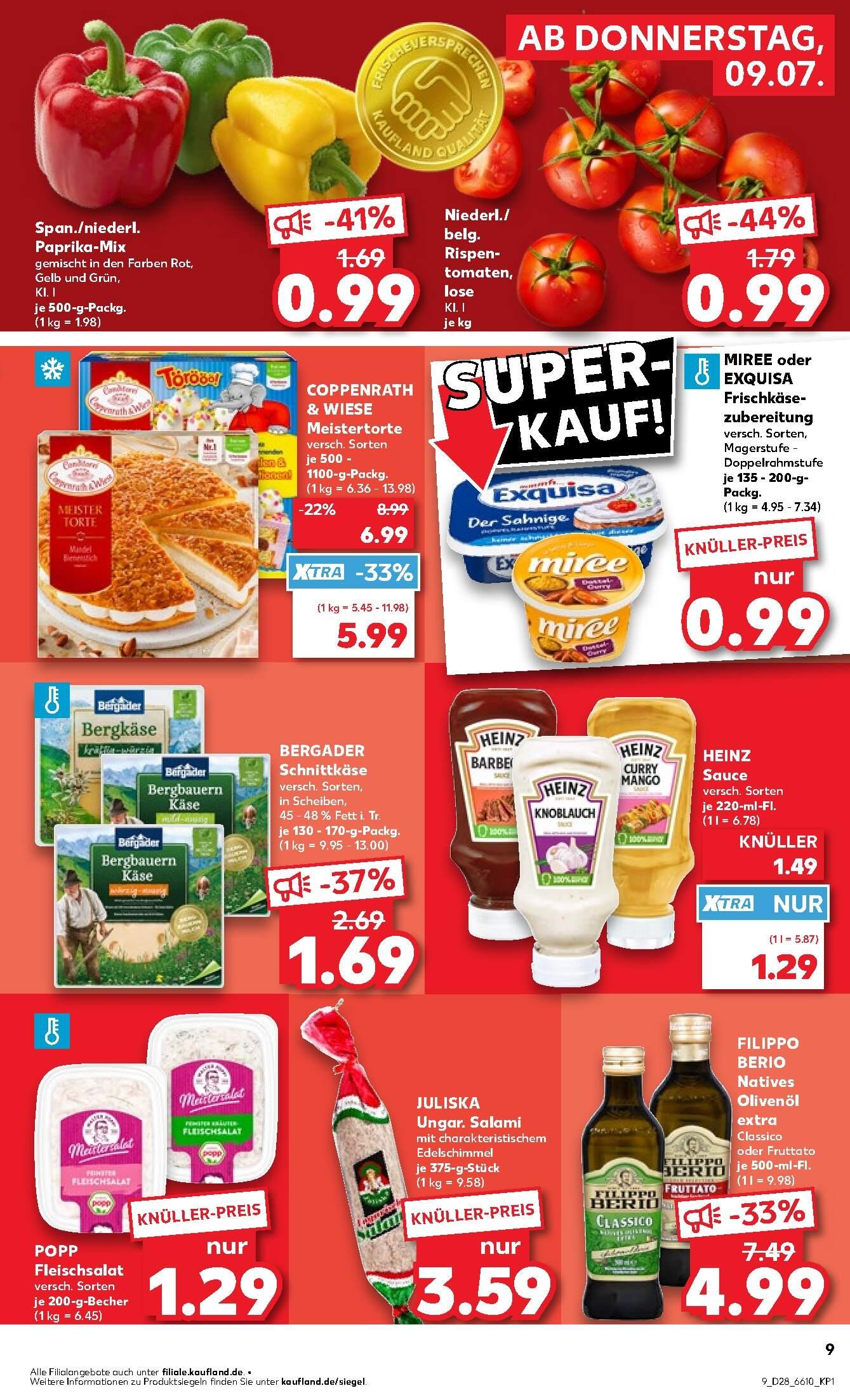 Kaufland Aktueller Prospekt ab Donnerstag Seite 9