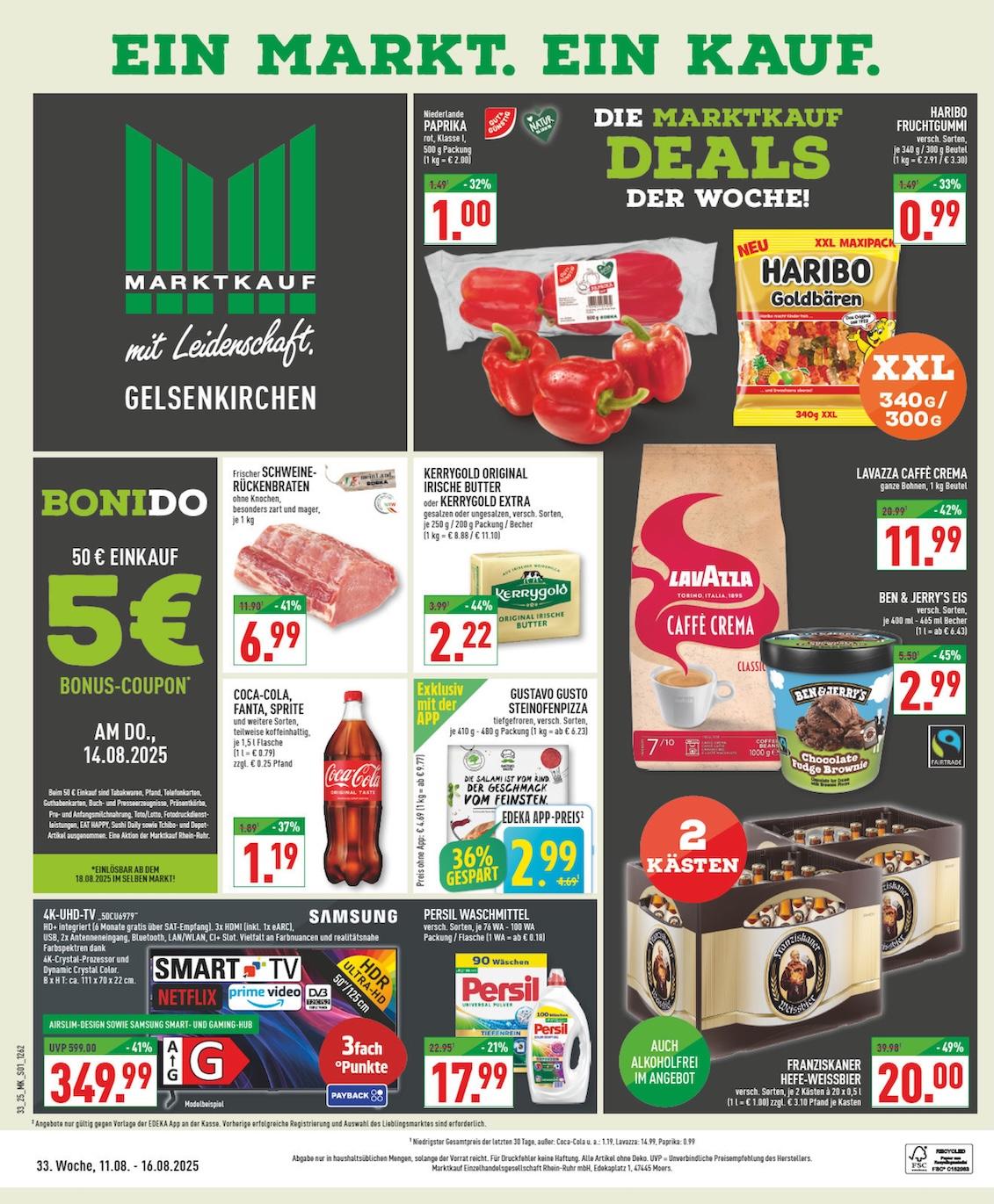 Page 1 of leaflet Aktueller Prospekt ab Montag