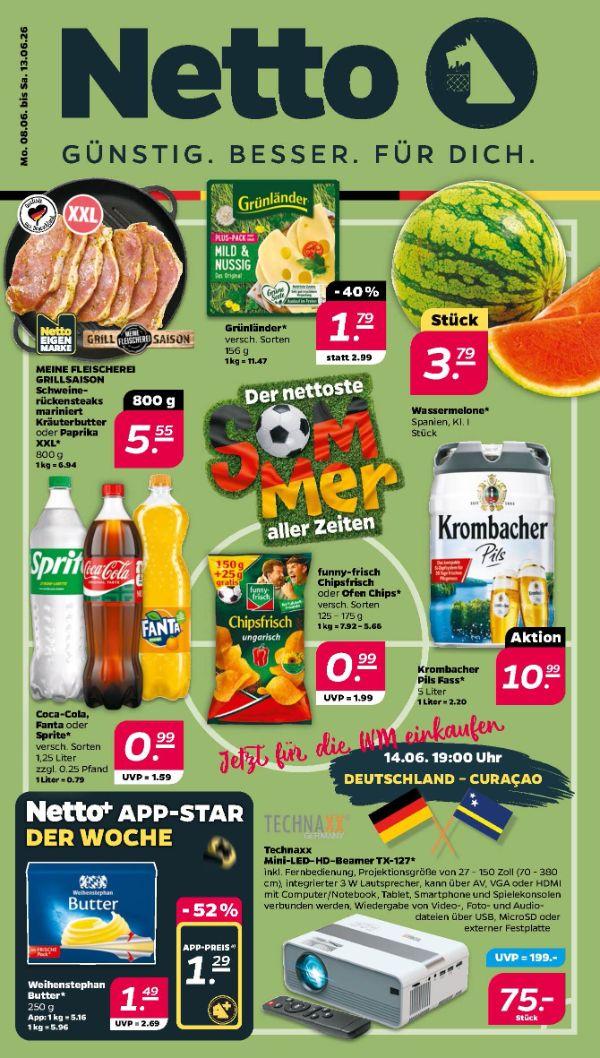 Page 1 of leaflet Aktueller Prospekt ab Montag