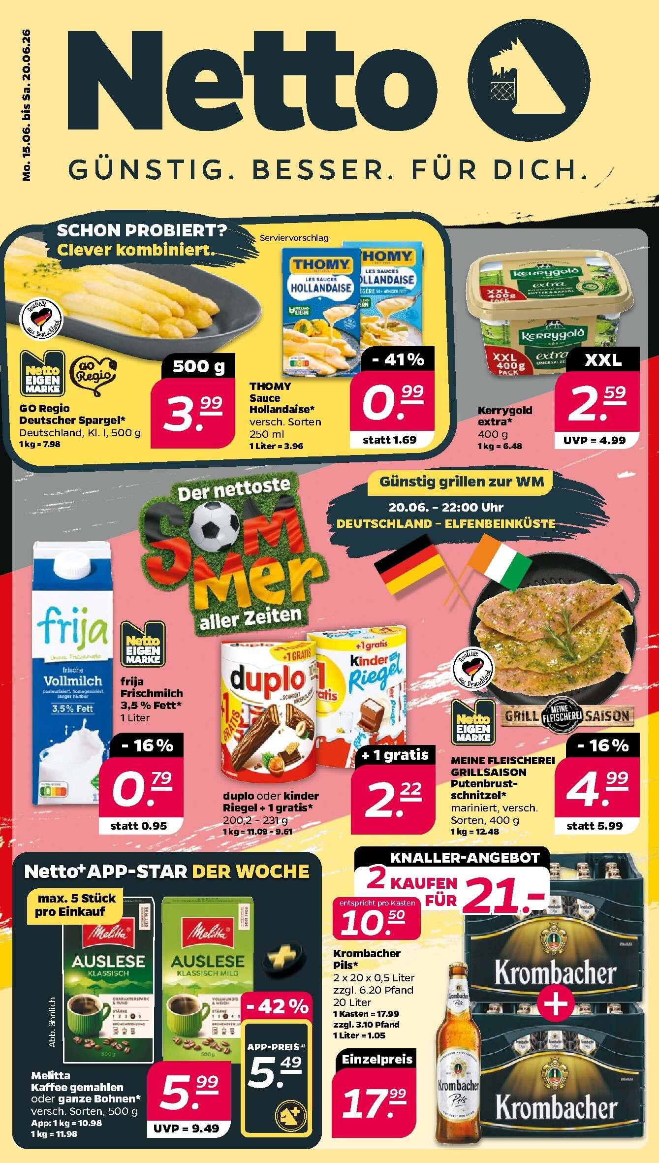 Netto Aktueller Prospekt ab Montag Seite 1