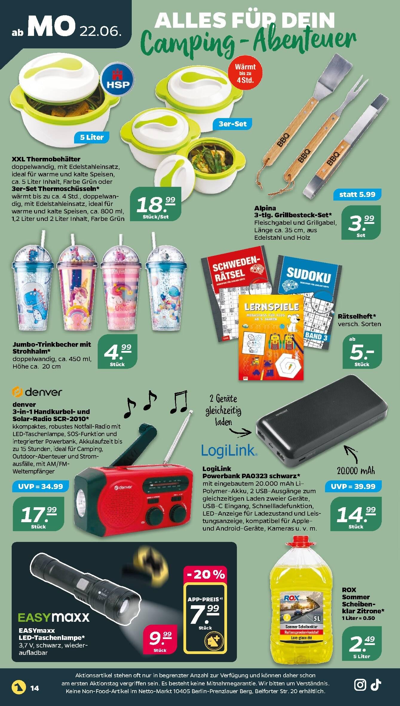 Netto Aktueller Prospekt ab Montag Seite 16
