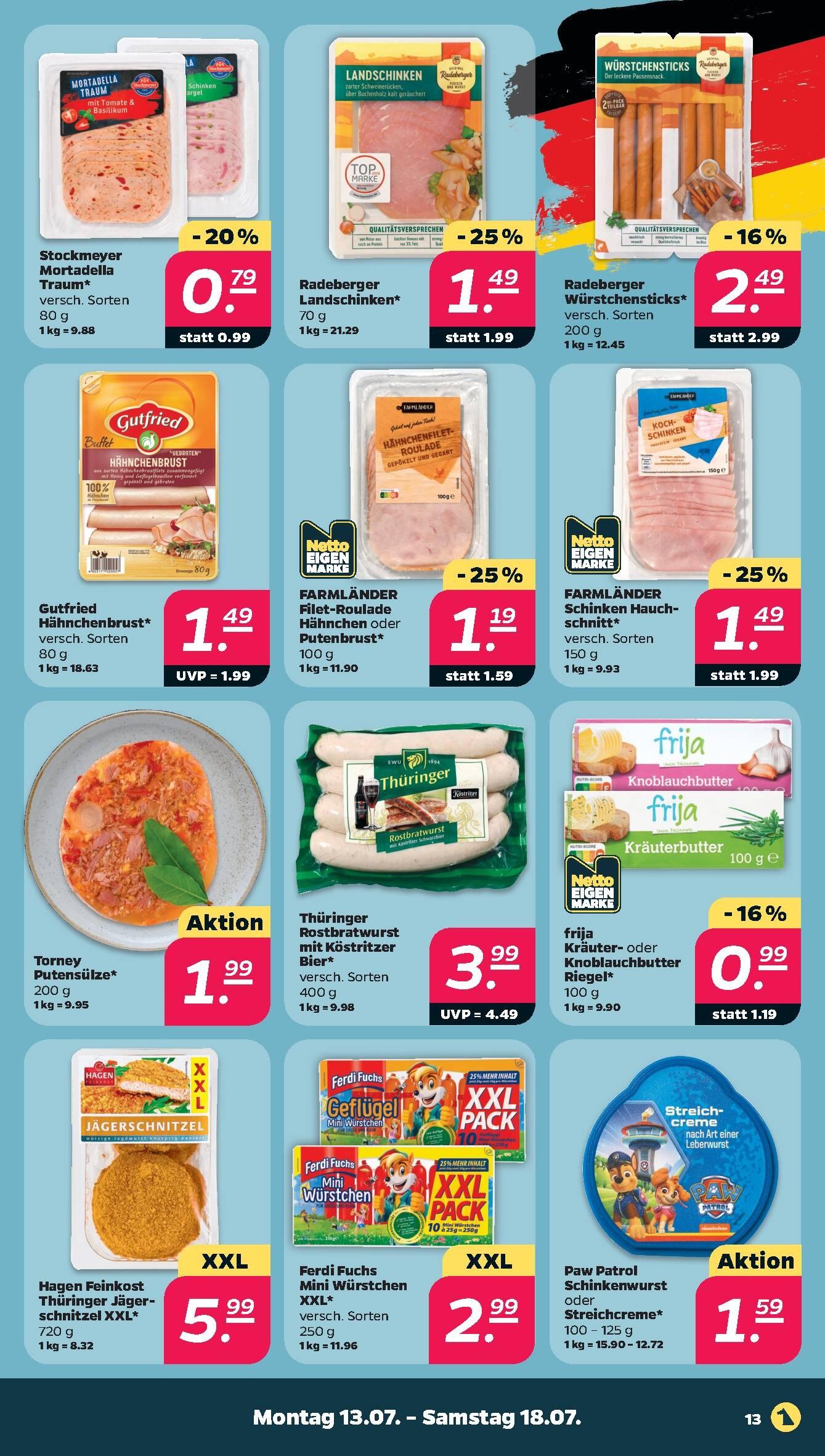 Netto Aktueller Prospekt ab Montag Seite 13