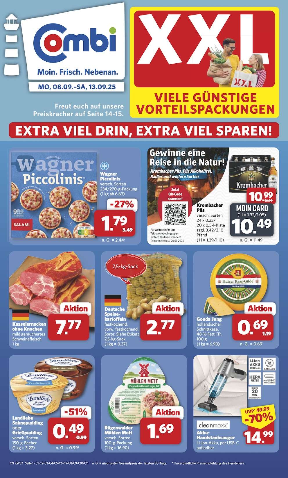 Combi Aktueller Prospekt ab Montag Prospekt Vorschau