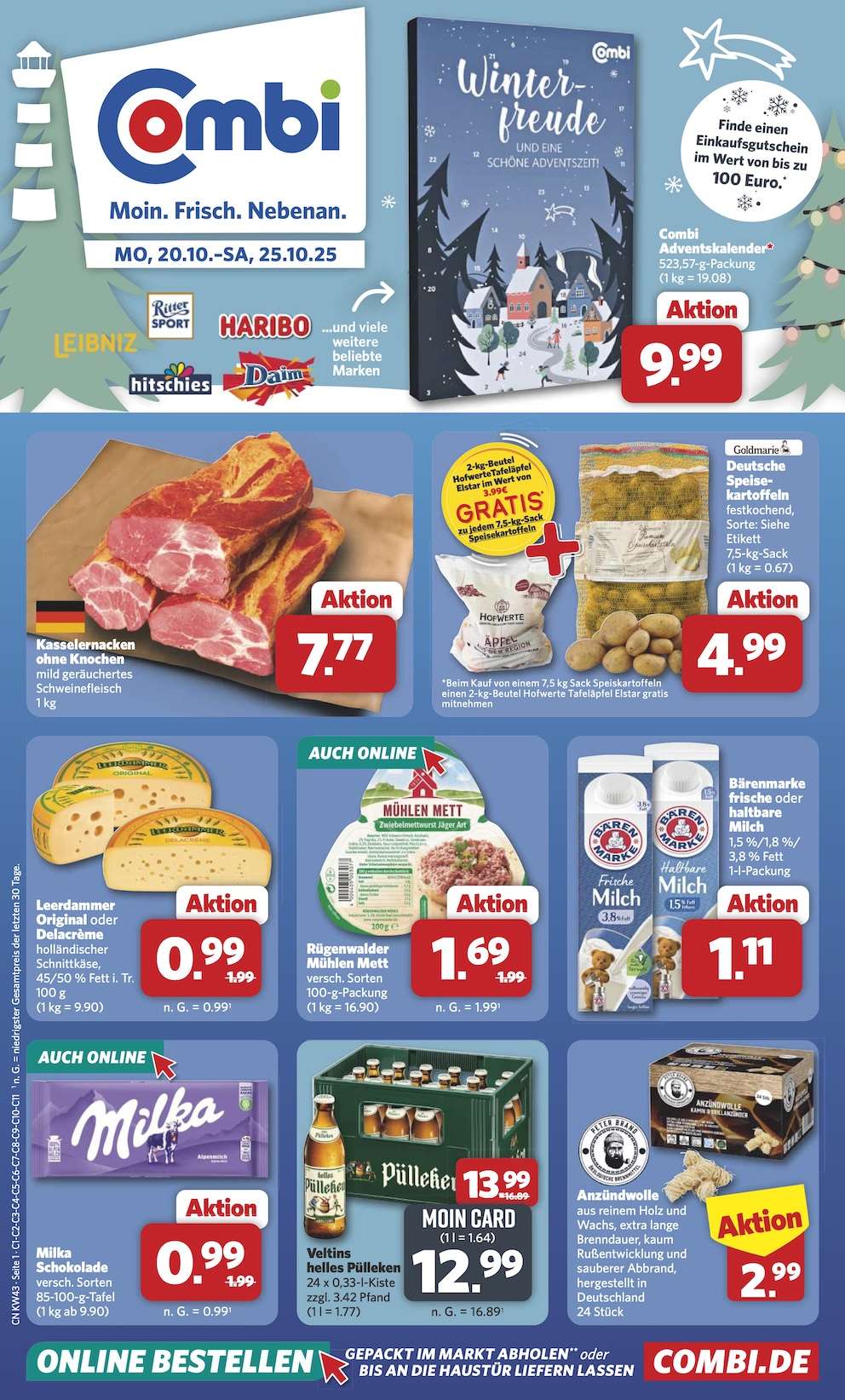 Combi Aktueller Prospekt ab Montag Prospekt Vorschau