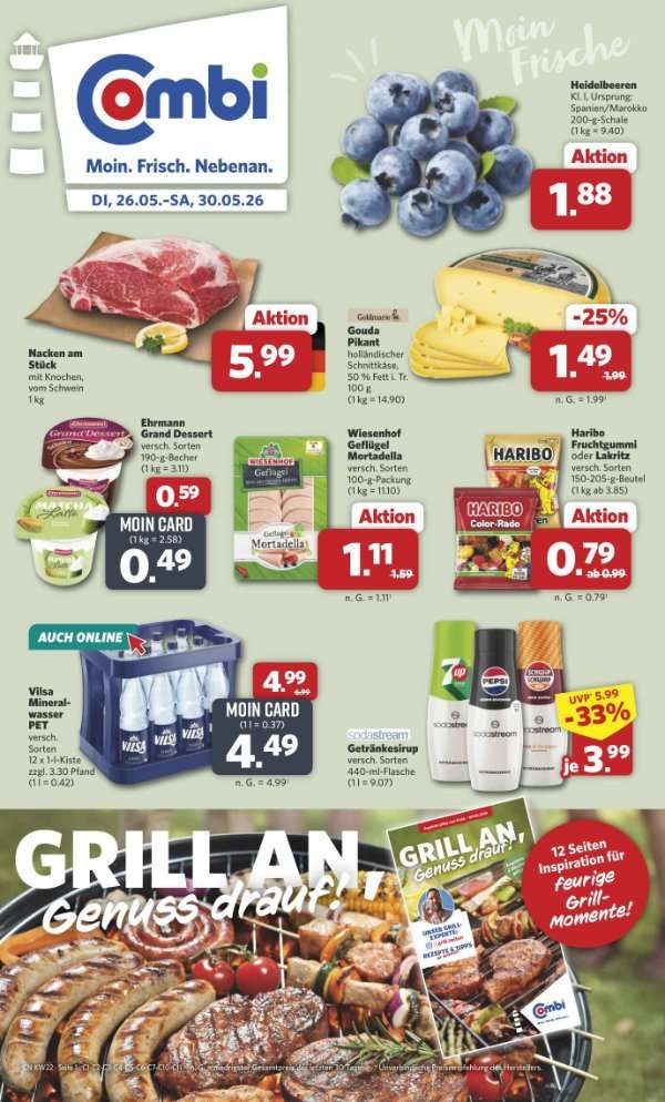 Combi Aktueller Prospekt ab Dienstag Prospekt Vorschau