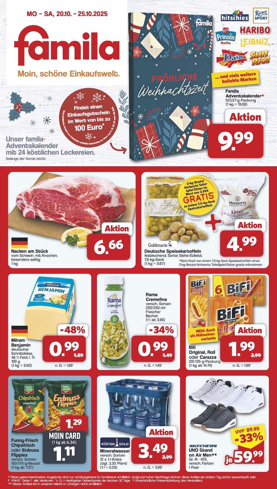 Famila Aktueller Prospekt ab Montag Prospekt Vorschau