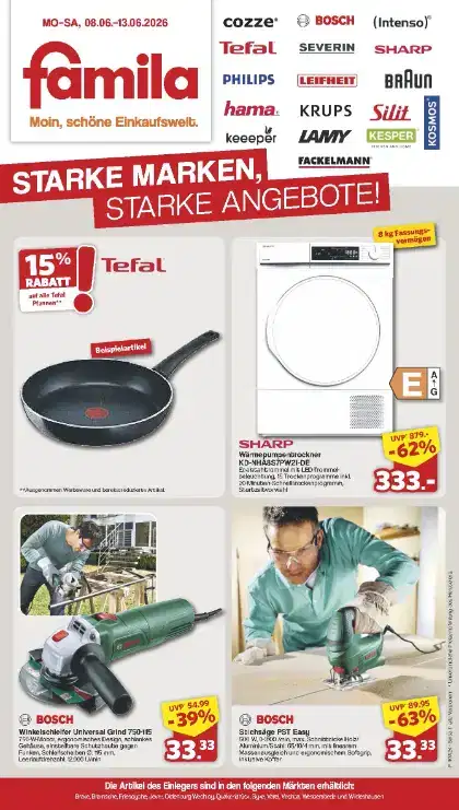 Famila Aktueller Prospekt ab Montag Prospekt Vorschau