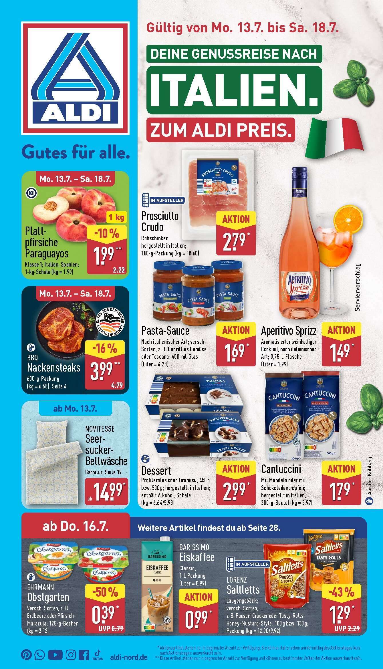 Aldi Aldi Nord Prospekt ab Montag Prospekt Vorschau